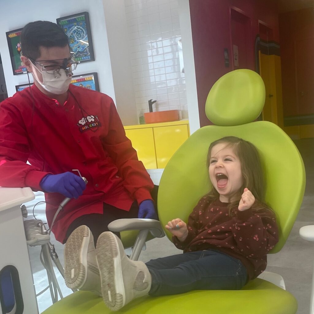 Happy Smiling Patient at SmileCity Pediatric Dentistry
