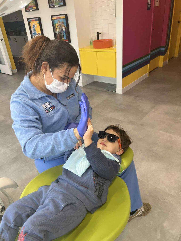 Happy Toddler at SmileCity Pediatric Dentistry
