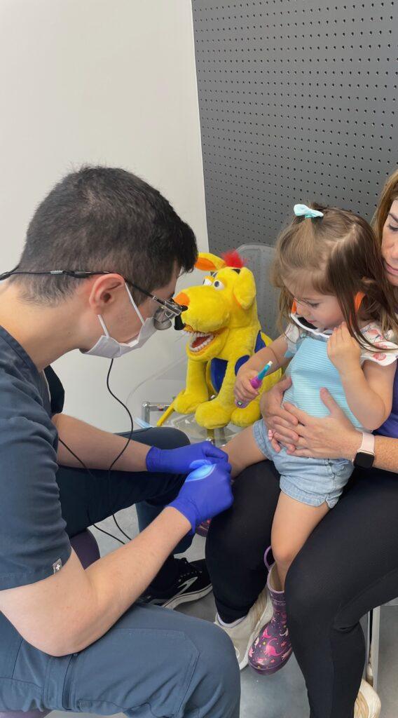 Happy Toddler at SmileCity Pediatric Dentistry Leesburg VA