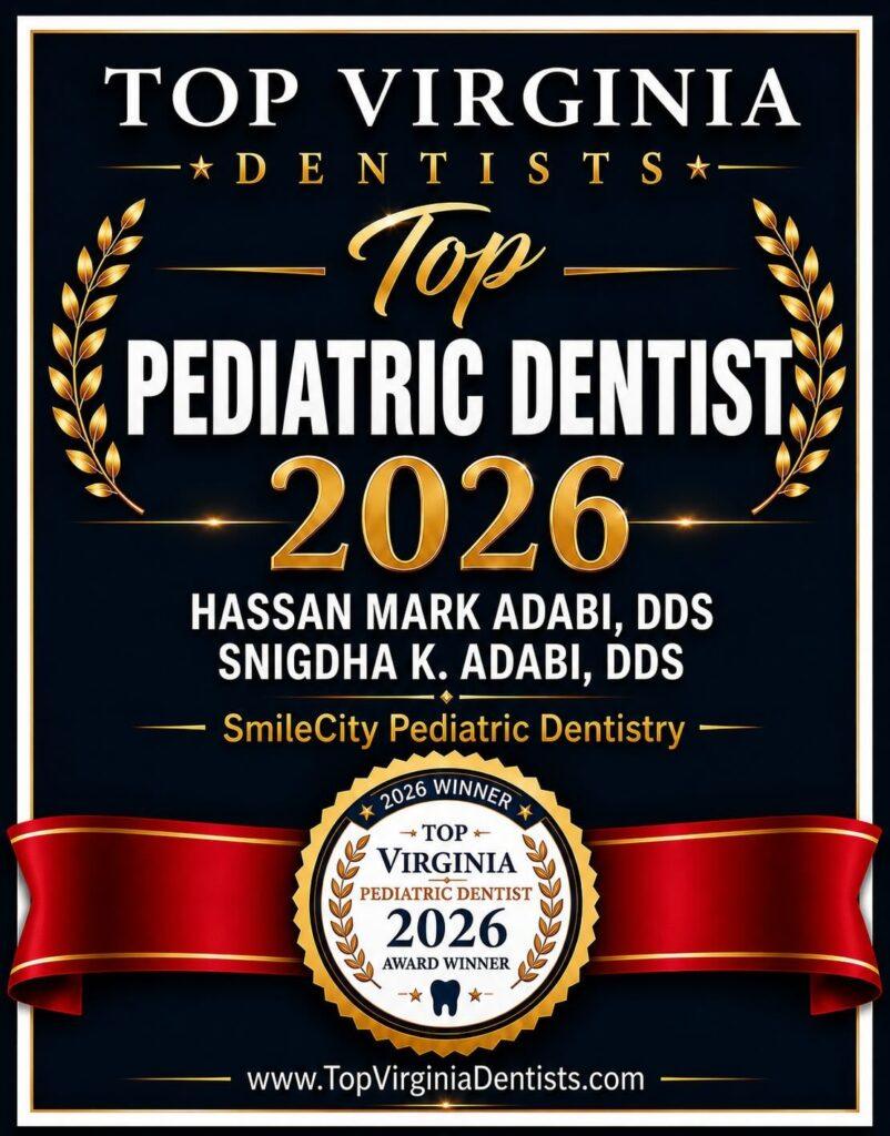 Top Virginia Dentists 2026 award badge
